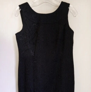 Talbot's petites tapestry sheath dress women's size 6P